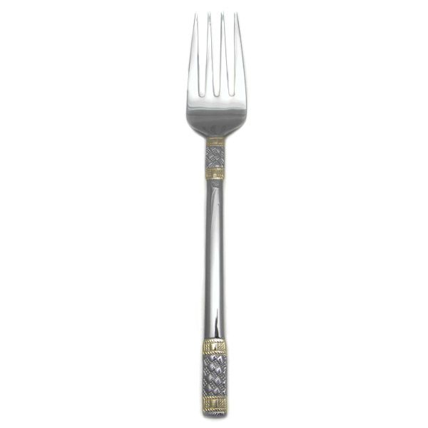 Gold Corsica Serving Fork, 9-3/16"