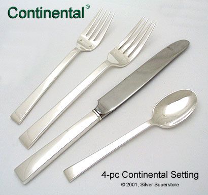 Continental 4pc Continental Setting