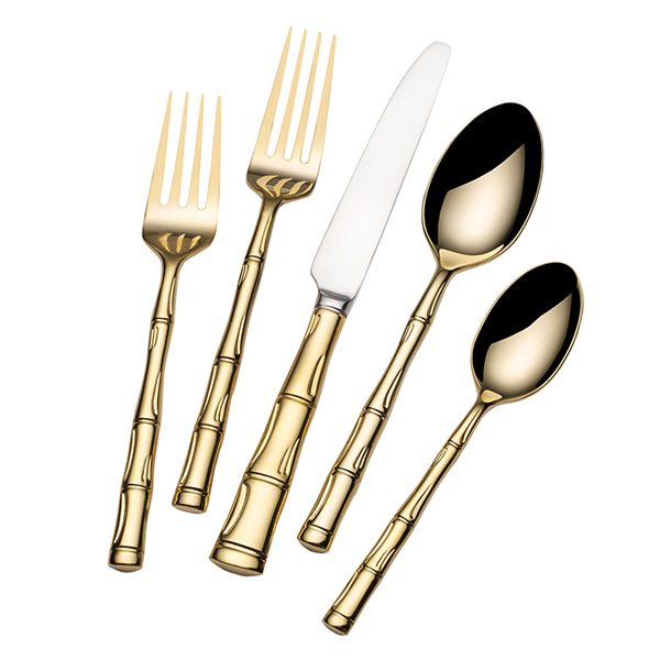 Bamboo Gold 5pc Place Setting