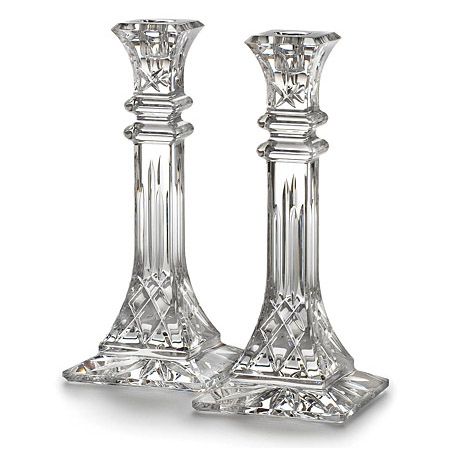 Lismore 10  Candlestick, Pair