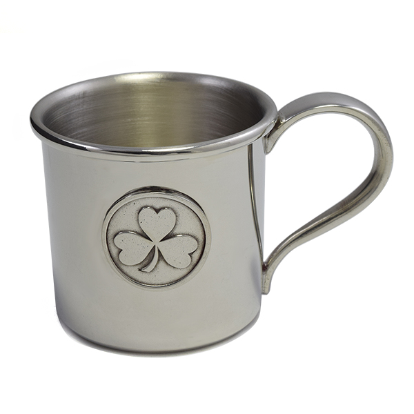 3 Leaf Clover Baby Cup, Satin Finish