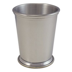 A photo of Pewter Mint Julep Plain 10oz. Bright