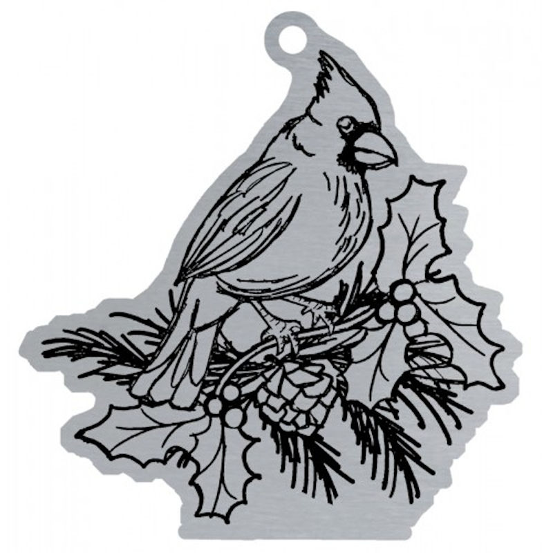 Cardinal Ornament