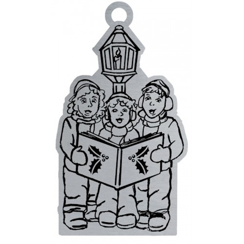 Caroling Children Ornament