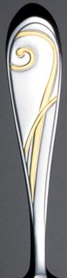 Yamazaki Golden Wave Stainless flatware for less at Silver