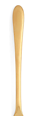 Blue Pheasant Alba Gold Handle Stainless Flatware Handle