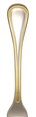 Couzon Lyrique Gold Accent Flatware