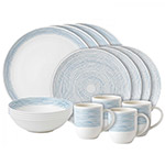 Ellen DeGeneres Polar Blue Dots Dinnerware 