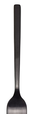 Fortessa Arezzo Brushed Black Stainless Steel Flatware