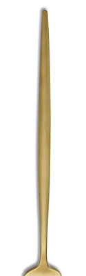 Hampton Forge Zephyr Satin Gold Stainless Flatware Handle