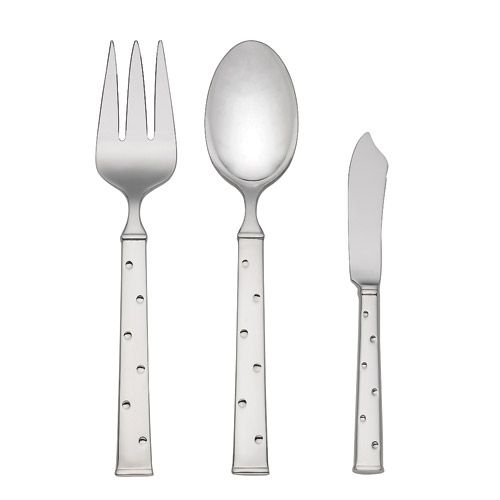 kate spade new york Larabee Dot Stainless Steel Flatware