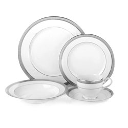 Mikasa Platinum Crown Dinnerware 