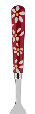 Sabre Daisy Red Stainless Steel Flatware Silverware