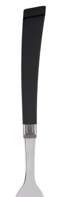 Sabre Numero Uno Black Laminated Wood Stainless Steel Flatware Silverware