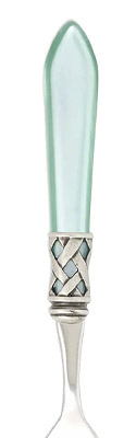 Vietri Aladdin Antique Aqua Stainless Flatware Handle