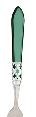 Vietri Aladdin Brilliant Green Stainless Flatware Handle