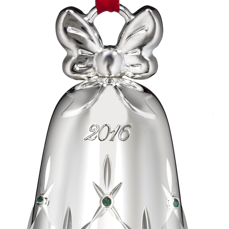 Waterford Lismore Bell Christmas Ornament 2016 | Silver Superstore